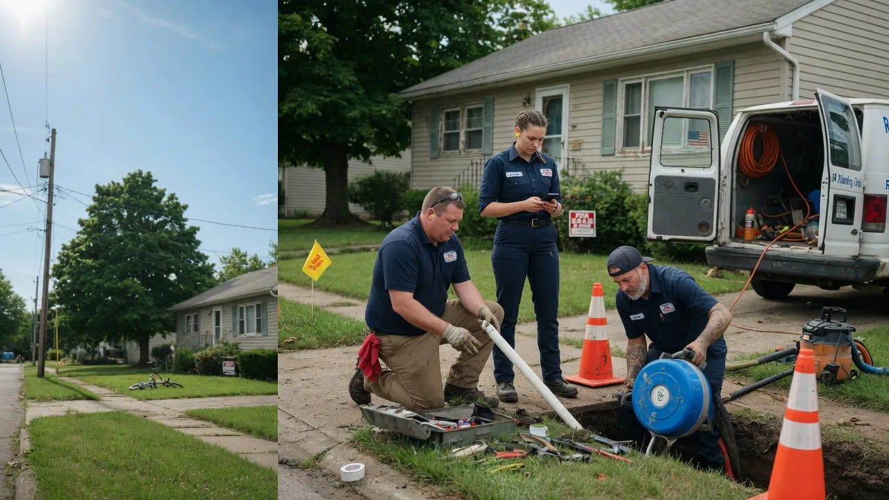 Sewer Line Repair in Helen, WV near me